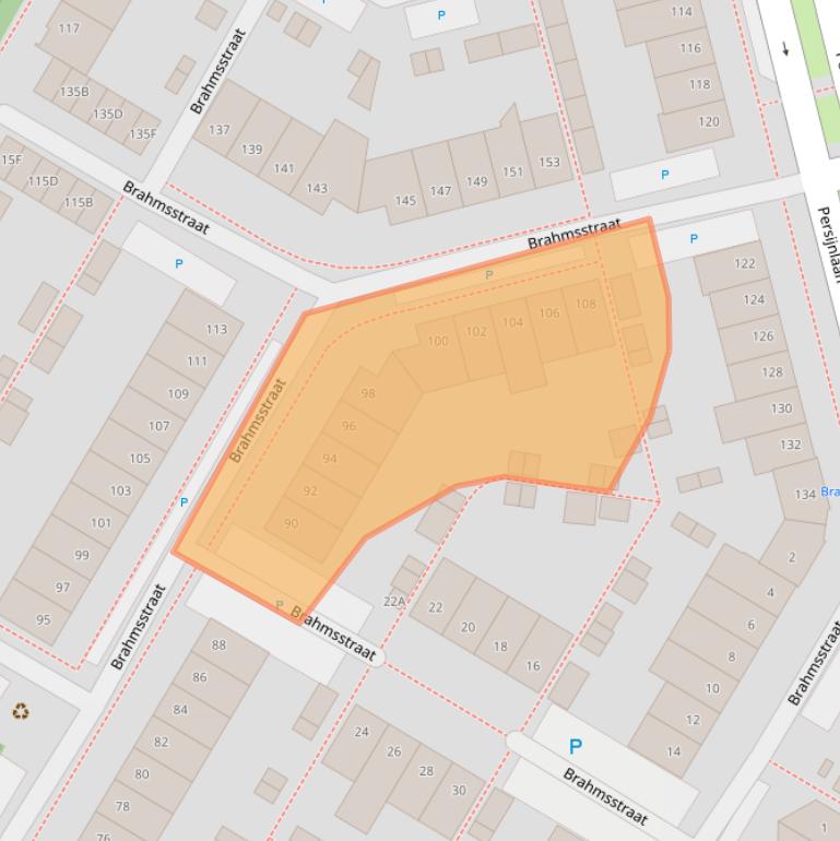 Kaart van postcodegebied 1447RN.