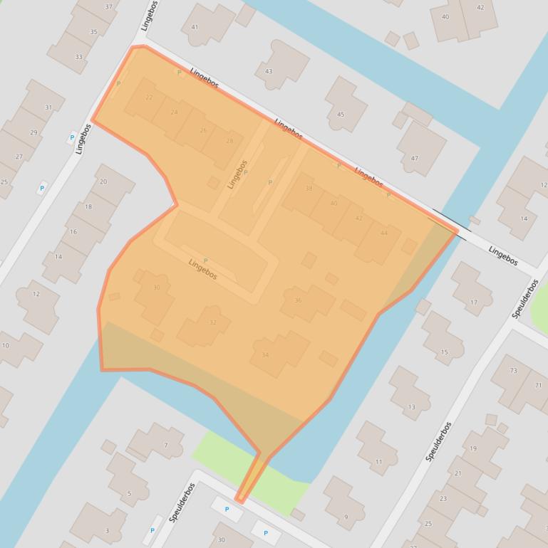 Kaart van postcodegebied 1447TC.