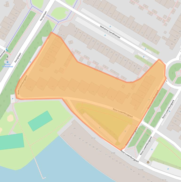 Kaart van postcodegebied 1447WB.