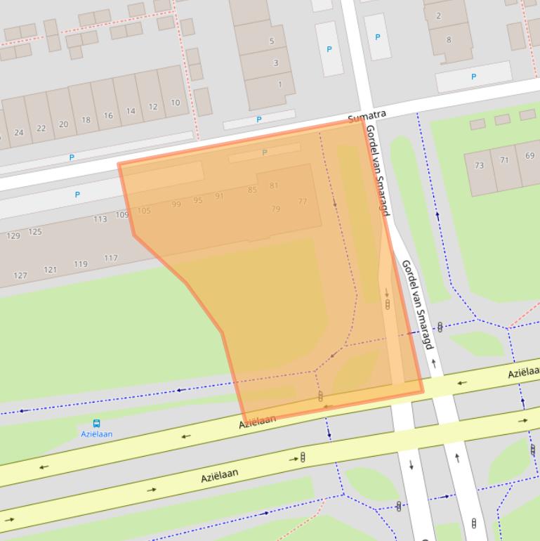 Kaart van postcodegebied 1448AX.