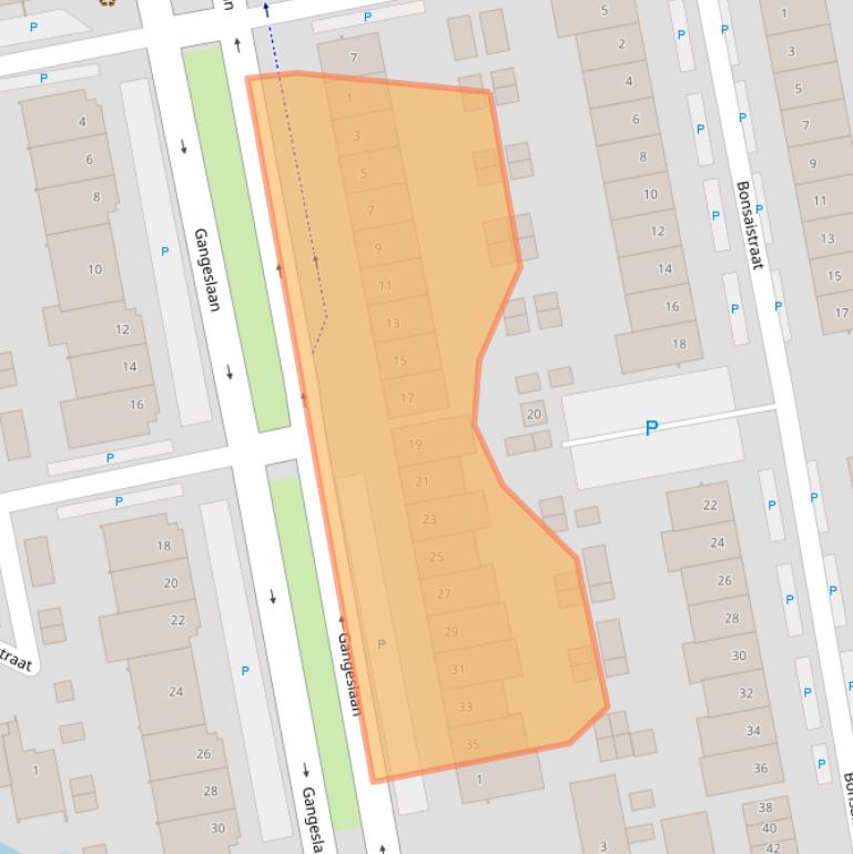 Kaart van postcodegebied 1448BH.