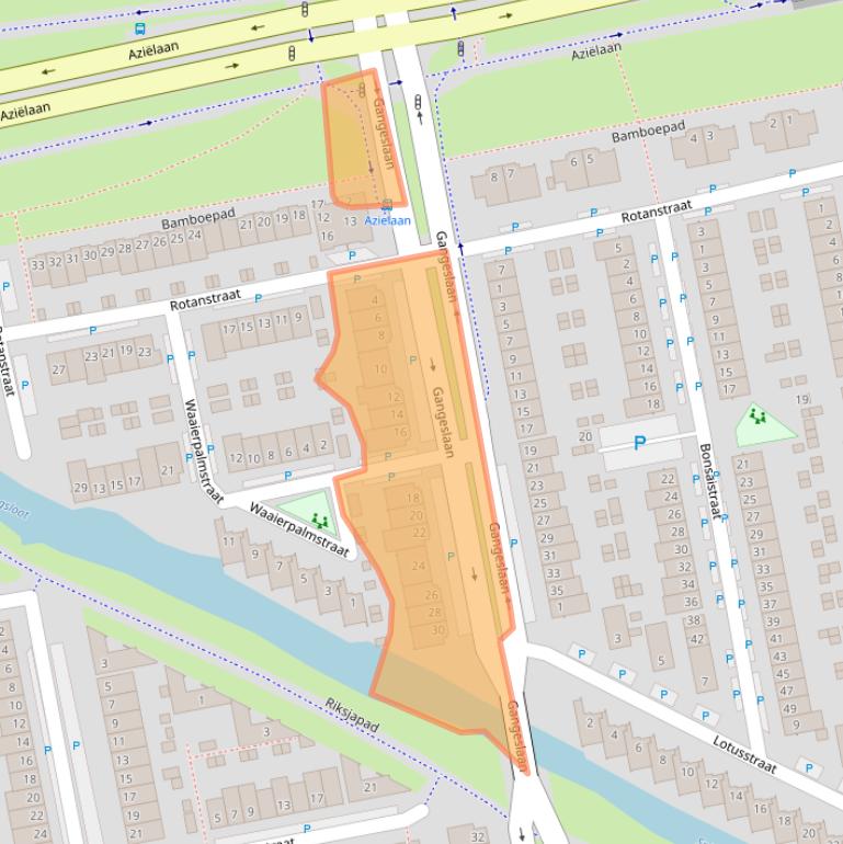Kaart van postcodegebied 1448BJ.