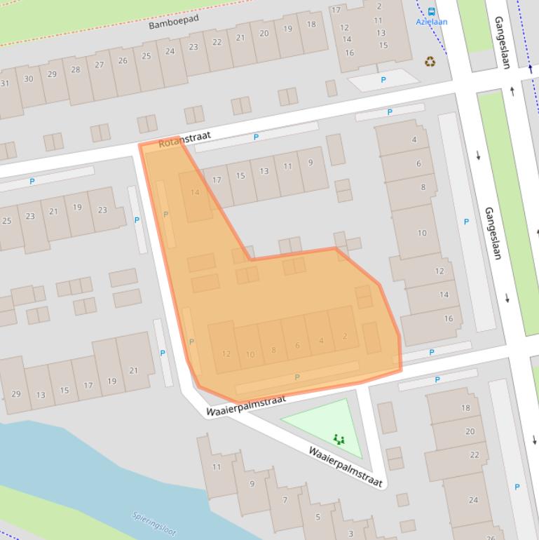 Kaart van postcodegebied 1448BP.