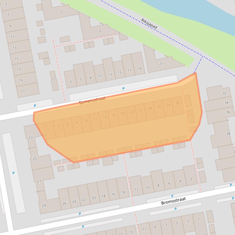 Kaart van postcodegebied 1448CA.