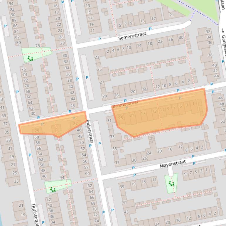 Kaart van postcodegebied 1448CB.