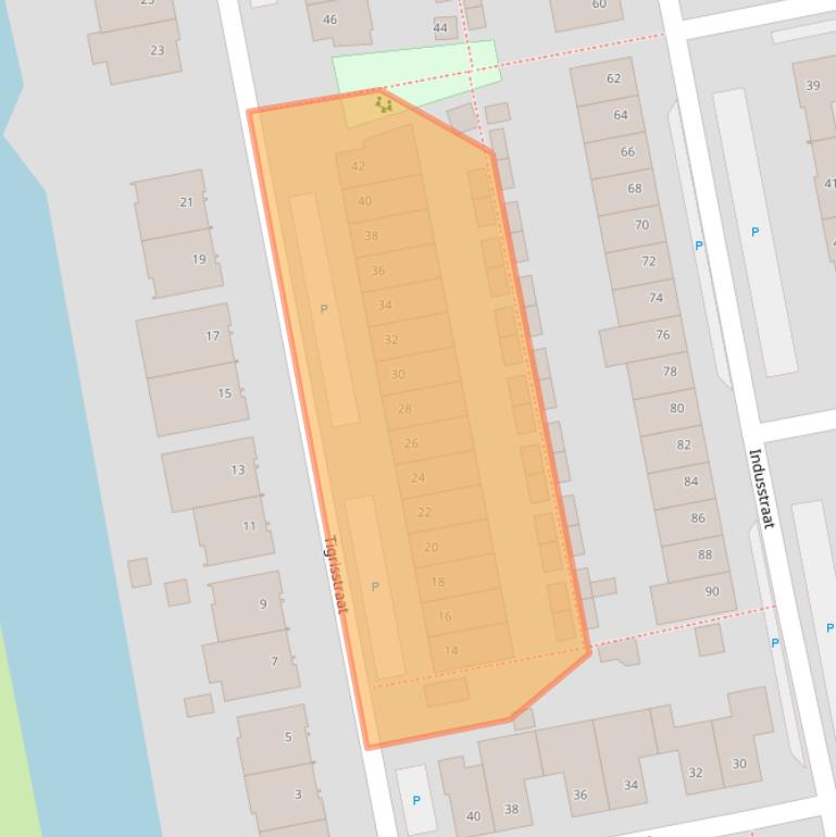 Kaart van postcodegebied 1448CS.