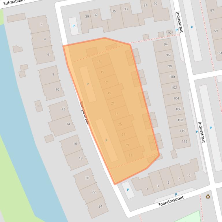 Kaart van postcodegebied 1448DD.
