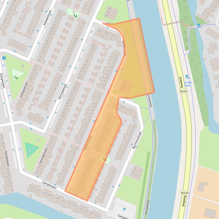 Kaart van postcodegebied 1448EA.