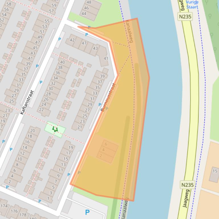 Kaart van postcodegebied 1448EC.