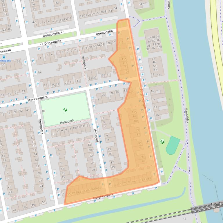 Kaart van postcodegebied 1448GC.
