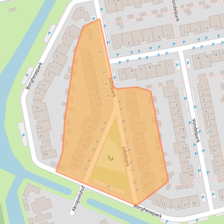 Kaart van postcodegebied 1448GD.