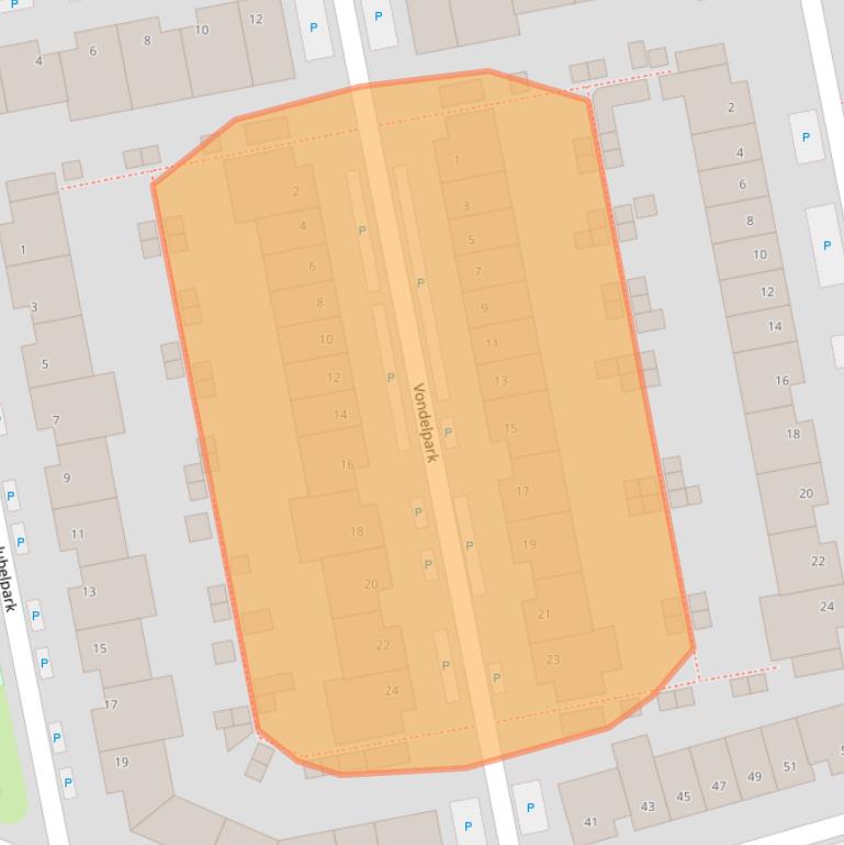 Kaart van postcodegebied 1448GE.