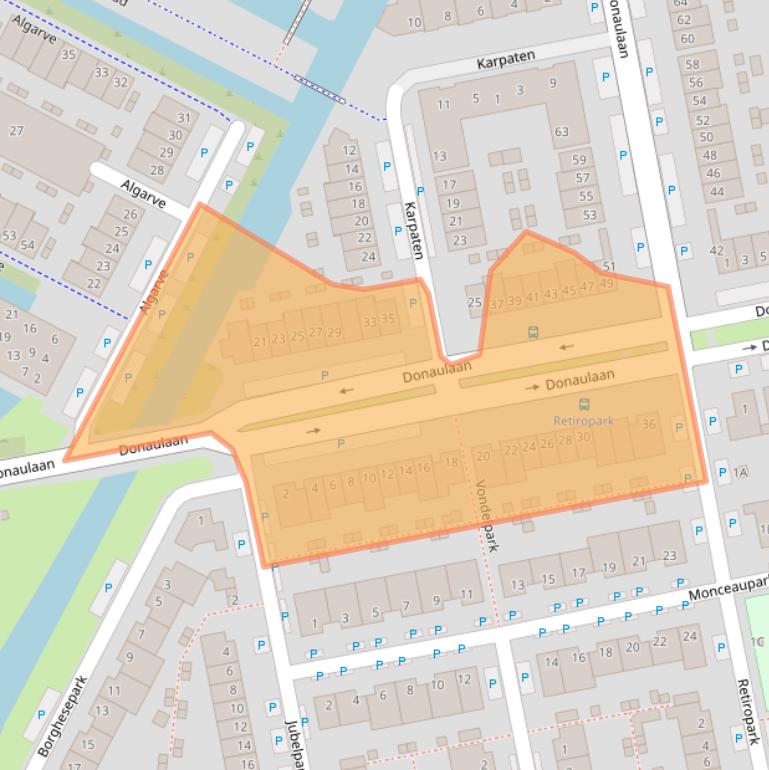 Kaart van postcodegebied 1448GK.