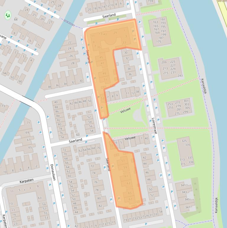 Kaart van postcodegebied 1448JN.