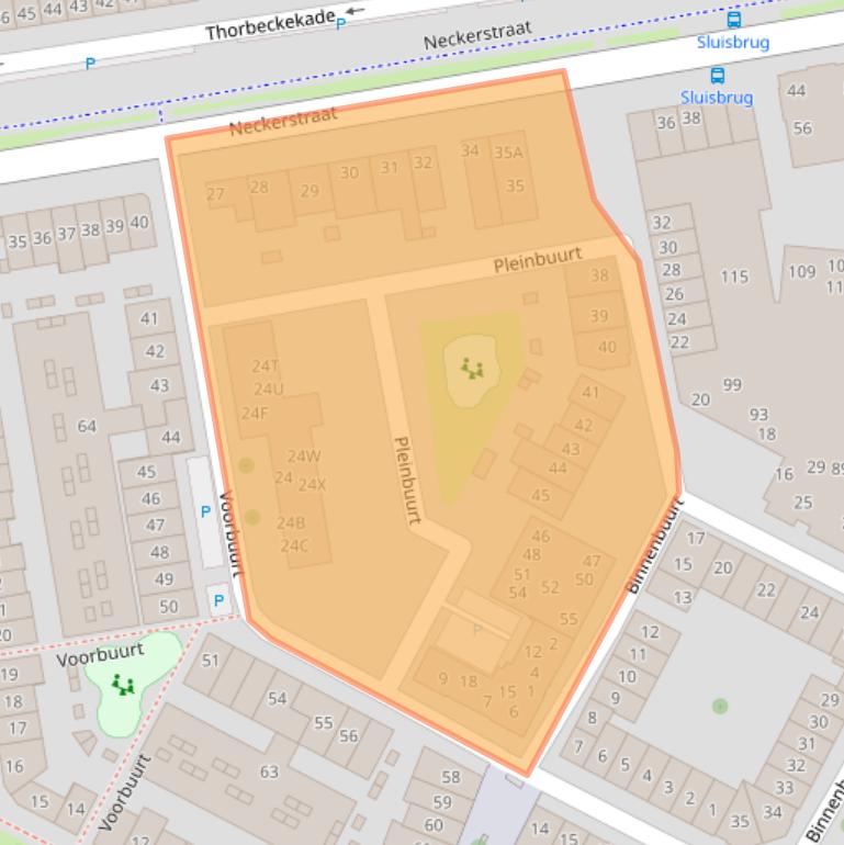 Kaart van postcodegebied 1448LD.
