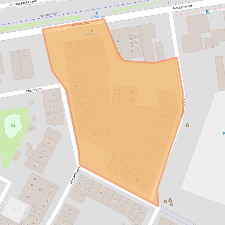 Kaart van postcodegebied 1448LG.