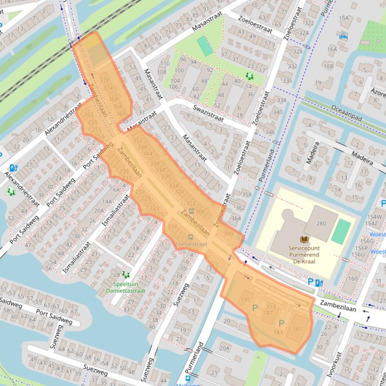 Kaart van postcodegebied 1448ME.