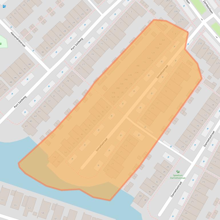 Kaart van postcodegebied 1448MR.