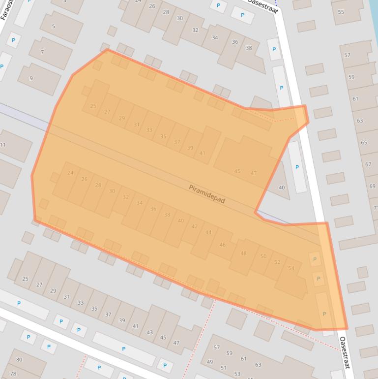 Kaart van postcodegebied 1448NT.