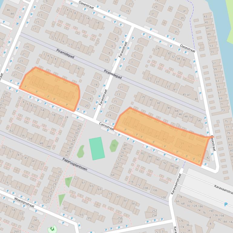 Kaart van postcodegebied 1448PA.