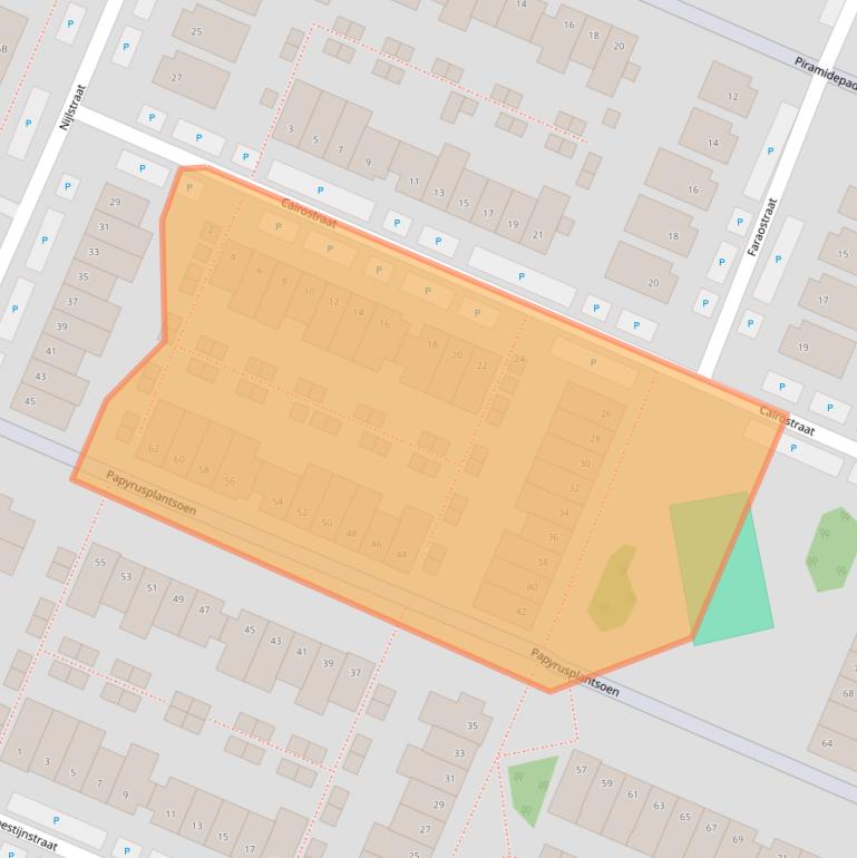 Kaart van postcodegebied 1448PB.