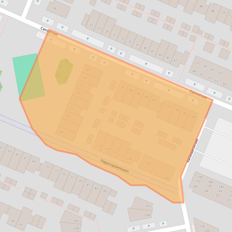Kaart van postcodegebied 1448PC.