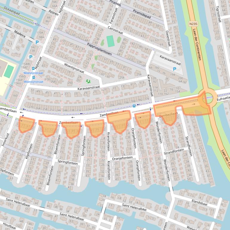 Kaart van postcodegebied 1448RA.