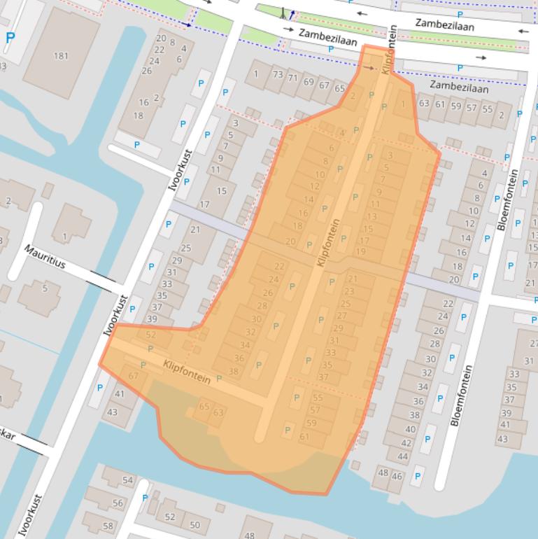 Kaart van postcodegebied 1448RD.