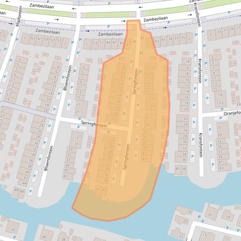 Kaart van postcodegebied 1448RG.