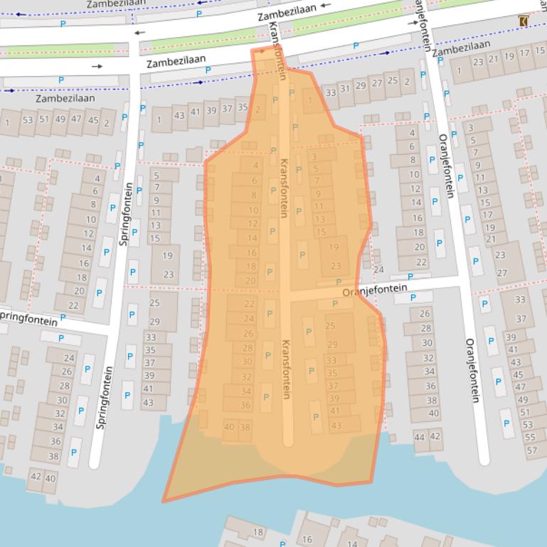 Kaart van postcodegebied 1448RH.
