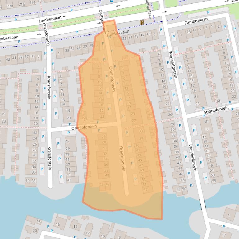 Kaart van postcodegebied 1448RJ.