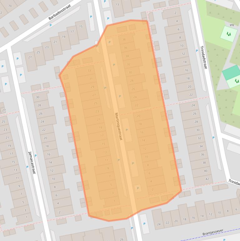 Kaart van postcodegebied 1448TH.
