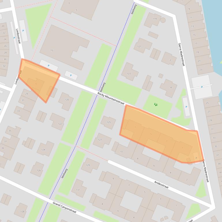 Kaart van postcodegebied 1448TS.