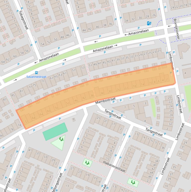 Kaart van postcodegebied 1448VE.