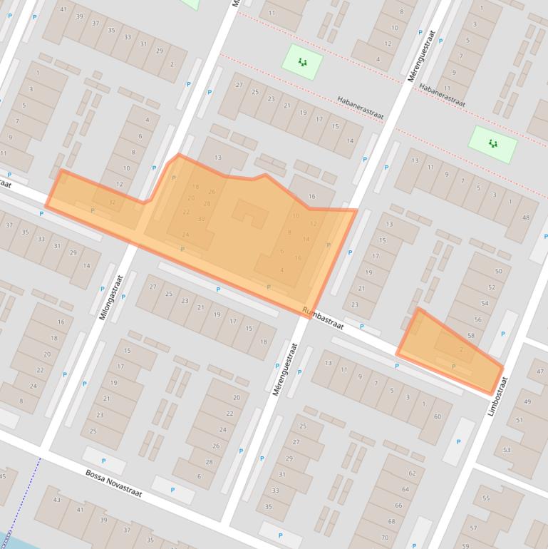 Kaart van postcodegebied 1448VM.