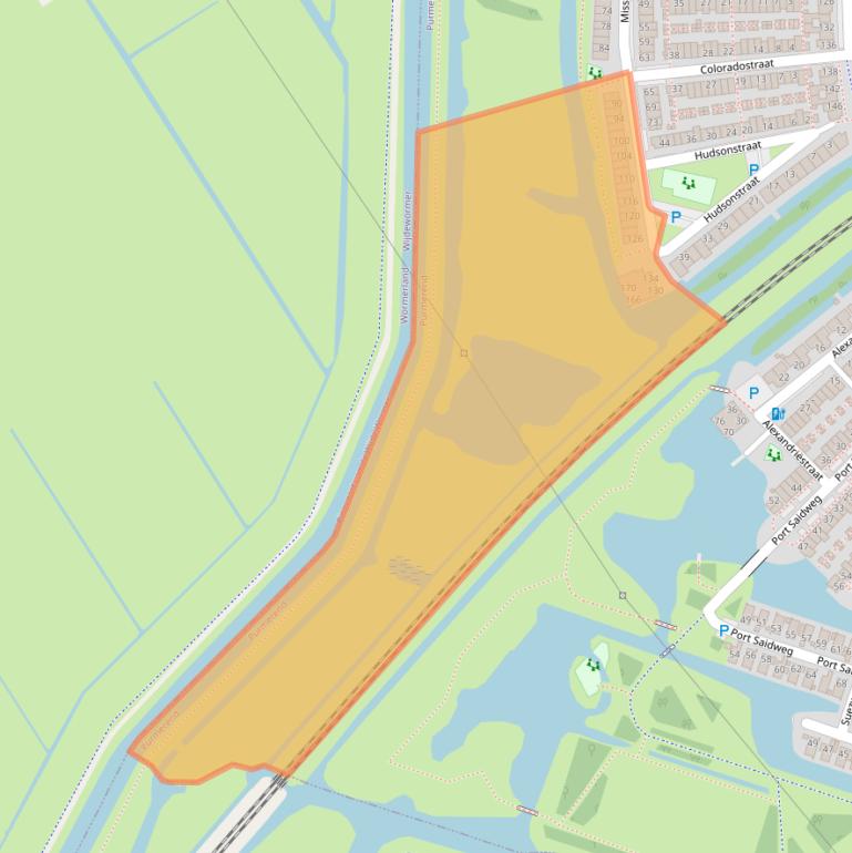 Kaart van postcodegebied 1448XB.