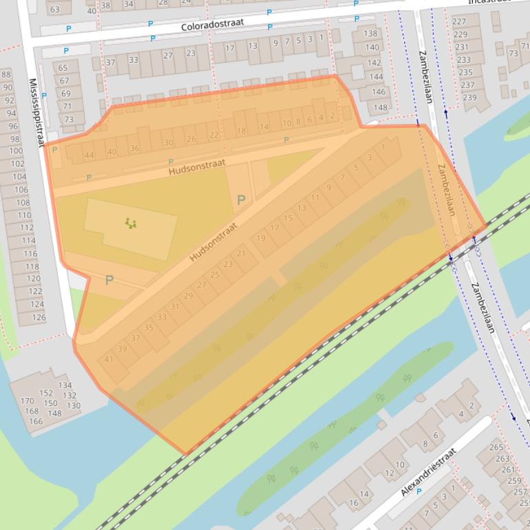 Kaart van postcodegebied 1448XD.