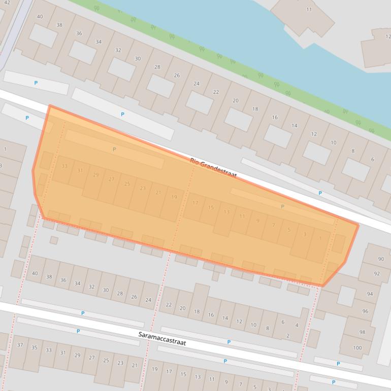 Kaart van postcodegebied 1448XL.
