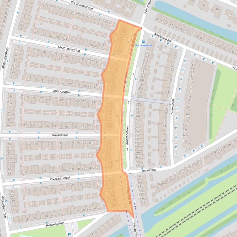 Kaart van postcodegebied 1448XM.