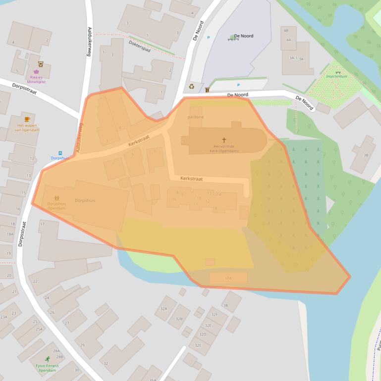 Kaart van postcodegebied 1452PR.