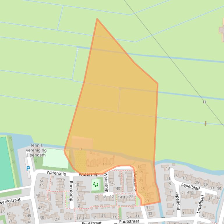 Kaart van postcodegebied 1452VA.