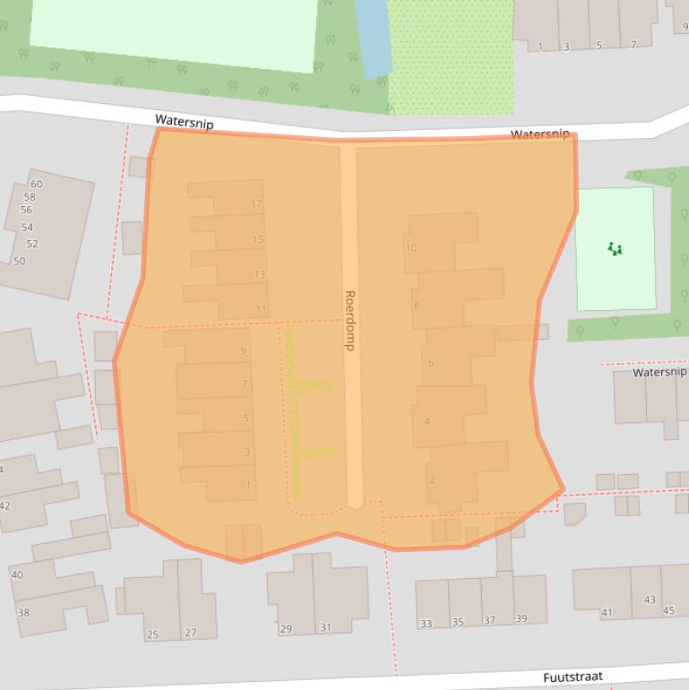 Kaart van postcodegebied 1452XT.