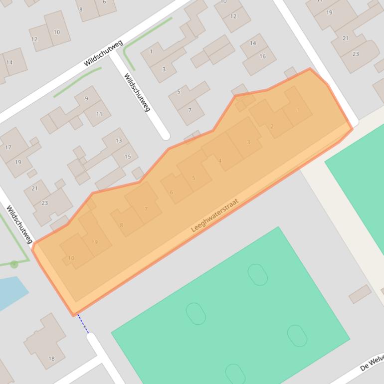 Kaart van postcodegebied 1456AC.