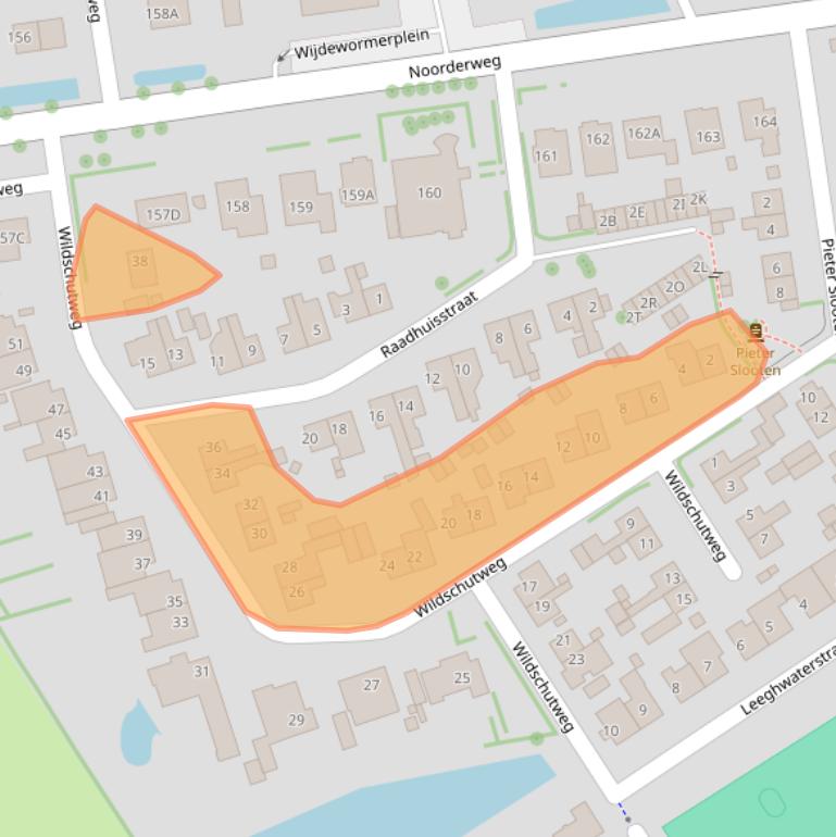 Kaart van postcodegebied 1456AE.