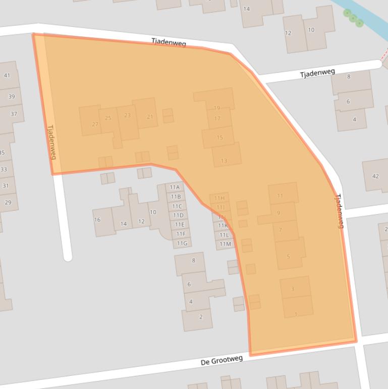 Kaart van postcodegebied 1456AN.