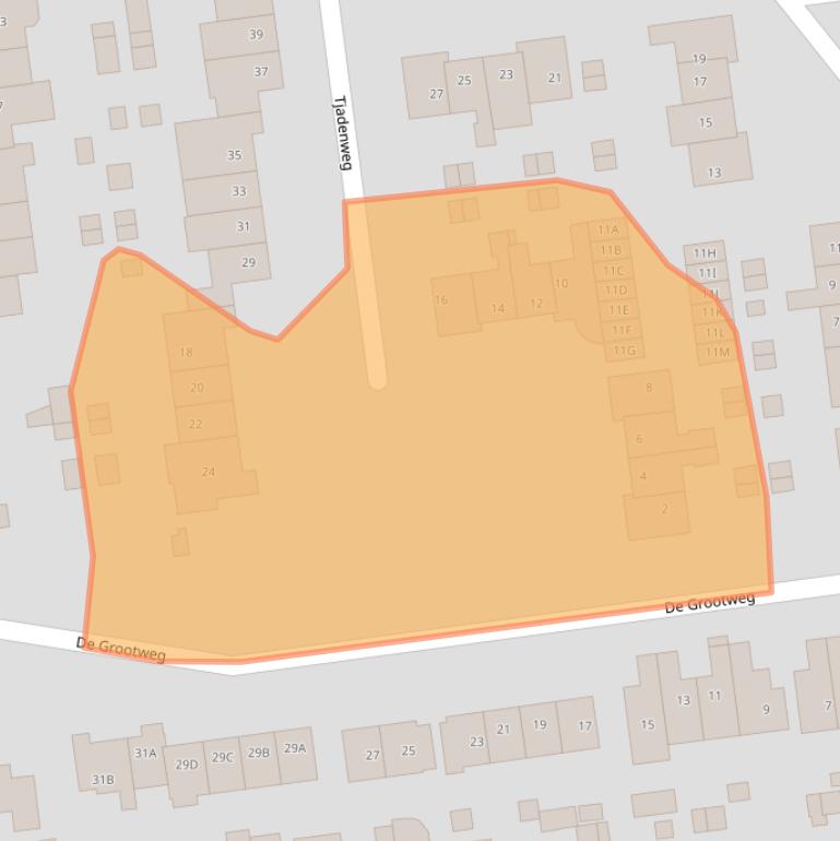 Kaart van postcodegebied 1456AP.