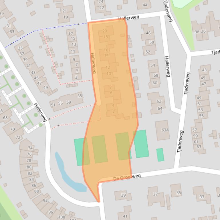 Kaart van postcodegebied 1456AV.