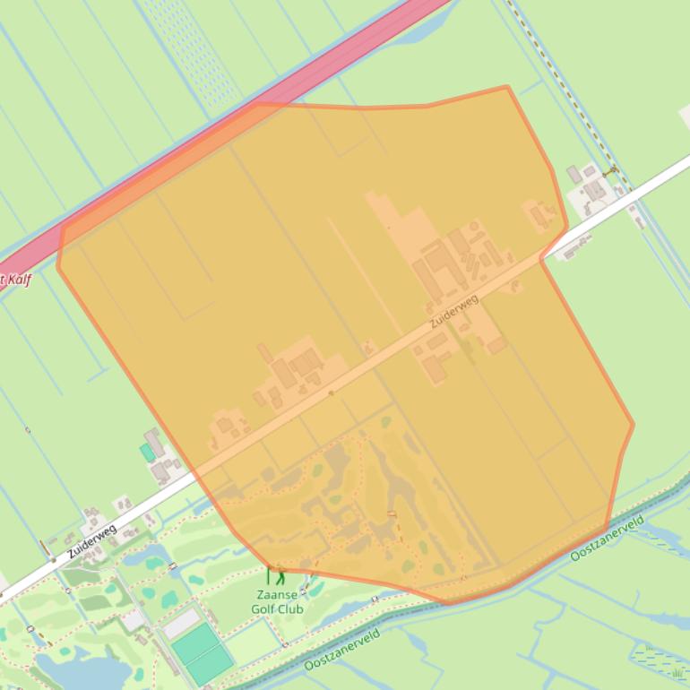 Kaart van postcodegebied 1456NG.