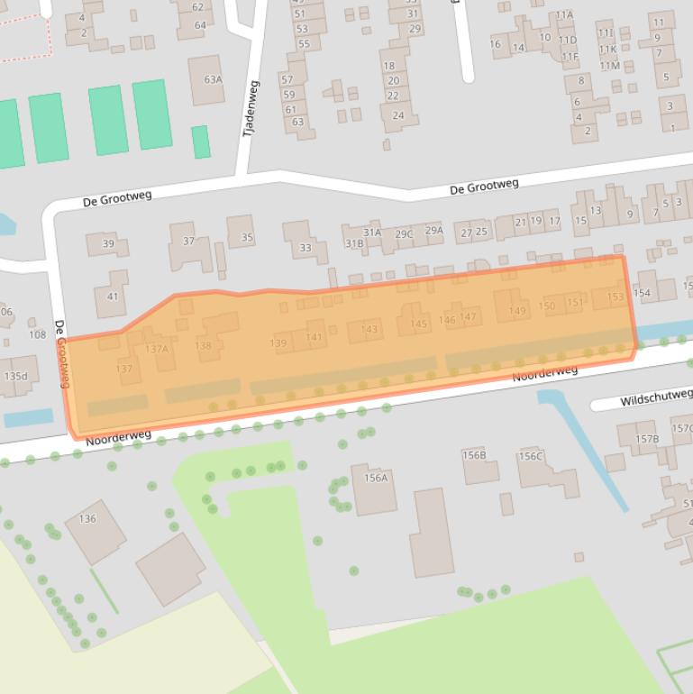 Kaart van postcodegebied 1456NN.