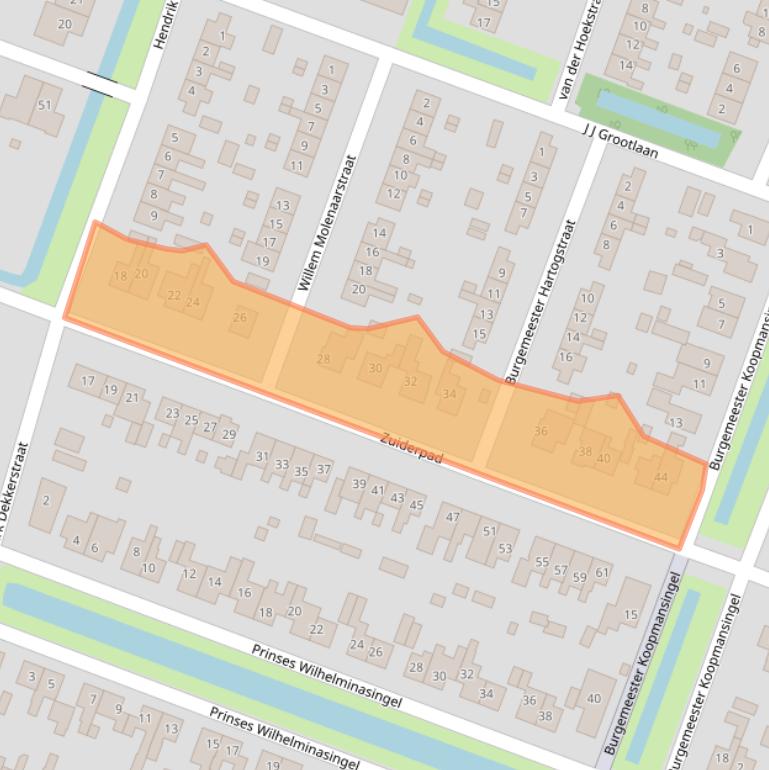 Kaart van postcodegebied 1461BT.